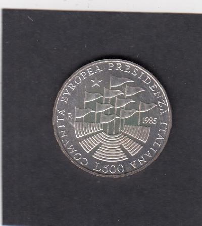 Beschrijving: 500 Lire E.E.C.